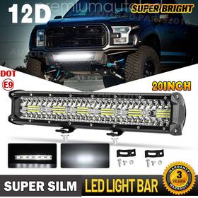 Autoled 182021222324 20 Inch Led Lower Bumper Straight Work Light Bar Spot Flood For Ford F150