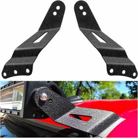 Un10978701s Autoparts Union For 1999 - 2006 Chevy Silverado 52ftft Curved Led Light Bar Mount Brackets Black