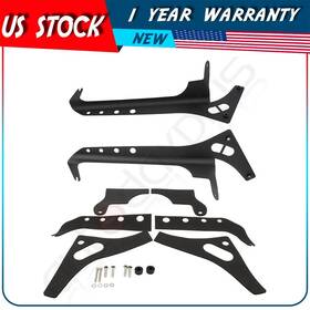 Un16079901s Autoparts Union For 2018 19 2020 2021 Jeep Wrangler Jl 52 Inch Led Light Bar Mount Bracket A-pillar
