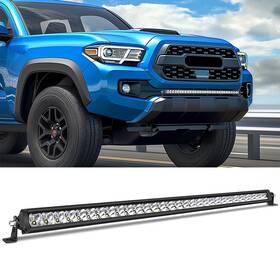 Autopartstore 21 Aus-0605-0101-bsr30 30 Inch Single Row Led Light Bar Bumper Mount For 2015-2025 Gmc Chevrolet Silverado