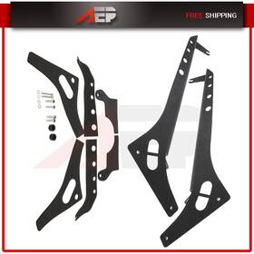 Ap16079911y Autopuppy For 2018 2019 Jeep Wrangler Jl 52 Led Light Bar Mount Brackets A-pillar 2pcs