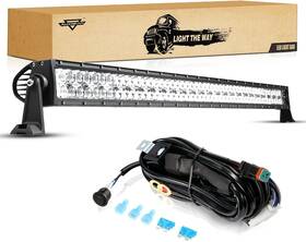 Auxbeam 70018983 52 Inch 300w Led Light Bar Off-road Driving Lights Spot Flood Combo