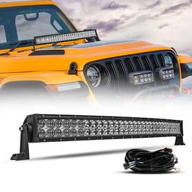 70018985 Auxbeam 32 Inch 180w Curved Led Bar Combo Beam Light
