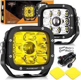 Ab-zda000b692 Auxbeam 5 Inch Led Pods Xp-ultra Offroad Driving Light 110w Super Spotlight