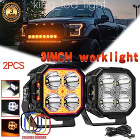 F9956 Auxbeam Colight 3/5 Inch Led Work Light Bar Spot Pods Offroad Truck Atv Driving Fog Lamp Drl