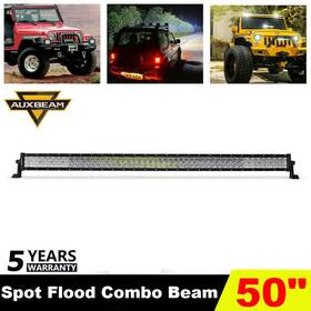 Fd-dm02-288w Auxbeam 50 Inch 480w 5d Dual Row Led Light Bar White Atv Utv Suv Combo Fog Lamp