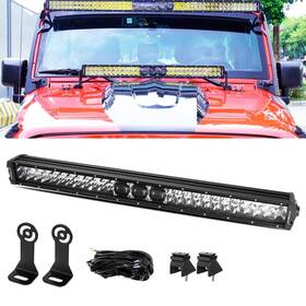Fd-hm-2106-30 Auxbeam 32 Inch 5d-pro Dual Row Led Work Light Bar Offroad Fog For Jeep Wrangler Jk