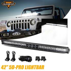 Fd-hm-2106-40 Auxbeam 5d-pro 42 Inch Combo Dual Row Led Light Bar Driving Truck Boat Pickup Suv