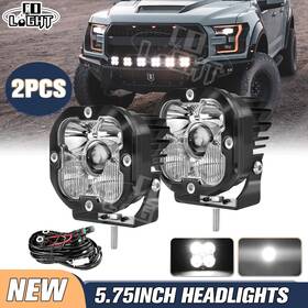 L030-led-158 Auxbeam 3inch Led Light Cube Bar Spot Beam Pods Driving Fog Lamp Offroad Atv Utv