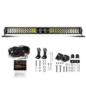 Zd000679 Auxbeam 32 Inch Led Light Bar 270w 33000lm 5d Pro Lens Off Road Driving