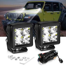 Zd000811-ve Auxbeam Led Pod Light 2 Inch White