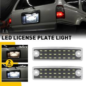 8127035140 Auxito 2x Led License Plate Light Fit Toyota 4runner 1996-2022 2001-2022 Sequoia