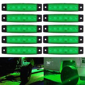 Dpd-sjl-64465 Auxito 10 Pods Led Rock Wheel Underbody Green Lights For Jeep Offroad Utv Truck Atv Dpd-sjl-64465 Auxito 10 Pods Led Rock Wheel Underbody Green Lights For Jeep Offroad Utv Truck Atv