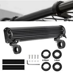 Qcd-cyx-71552 Auxito Bull Bar Roll Tube Mounting Bracket Clamps Led Light Offroad For Atv Utv Eom
