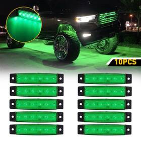 Ww20041w Auxito Led Square Rock Lights Underbody Wheel For Offroad Jeep Truck Utv Atv Smoked New