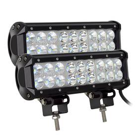 Yy-02-2x54-c Auxtings 9 Inch 54w Led Light Bar Spot Flood Beam 5400lm Driving Fog Lights L