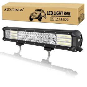 Yy-02-9d-17in-450-c-h Auxtings 18 Inch 450w 4 Row Led Light Bar Work Spot Flood Beam For Truc