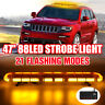 Avk1327975 Matcc Led Strobe Light Bar Amber Emergency Beacon Warn Tow