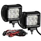 B-wc-x1y B018-14 2 Yitamotor Led Light Bar Work Flood Pod With 9312716539974