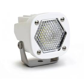 380006wt Baja Designs White S1 Work/scene Clear Lens Led Light With Mounting Bracket