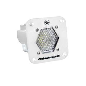 381006wt Baja Designs Light Bar - S1 White Flush Mount Auxiliary Pod