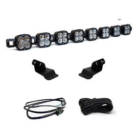 447756up Baja Designs 8 Xl Linkable Roof Led Light Bar Kit With Upfitter For 21-24 Bronco