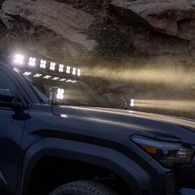 448244 Baja Designs Xl Pro A-pillar Light Kit Fits 24-25 Toyota Tacoma