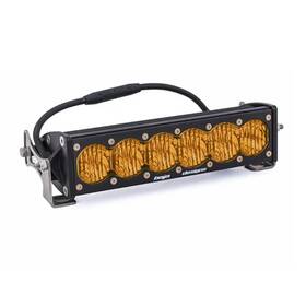 451001-fa Baja Designs 10 Inch Onx6 Straight Factory Amber Wide Cornering Beam Led Light Bar