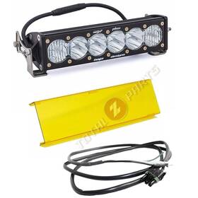 451003-458412-w Baja Designs Onx6 10 Inch Driving/combo Led Light Bar Amber Guard Upfitter Wires