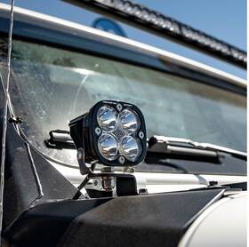 557801 Baja Designs Led Light Pods Clear Lens Spot Pair Squadron Sport
