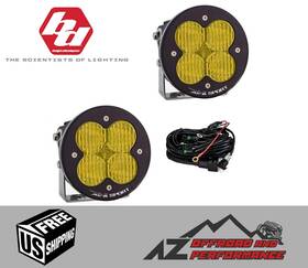 577815 Baja Designs Xl-r Sport Led Auxiliary Light Pod Set - Wide / Cornering Amber