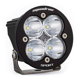 580001 Baja Designs Design Led Light Pod Clear Lens Spot Pattern Each Squadron R Sport