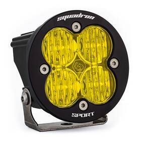 580015 Baja Designs Design Led Light Pod Amber Lens Widepattern Each Squadron R Sport