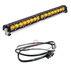 702013-up Baja Designs S8 20 Inch Driving/combo Amber Led Light Bar With Upfitter Open Wiring