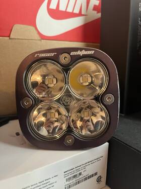 720001 Baja Designs Squadron Racer Edition Clear 4 300 Lumens Led Spot Light Pod