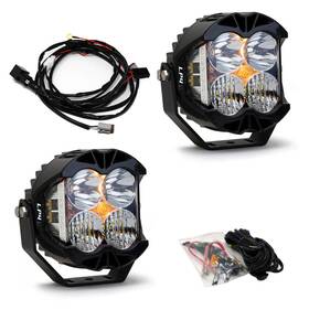 Baj447672 Baja Designs Jeep Jl/jt Rubicon Steel Bumper Led Light Kit Lp4