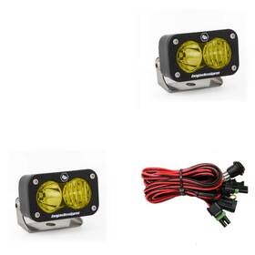 Baj547813 Baja Designs S2 Sport Driving Combo Pattern Pair Led Work Light - Amber