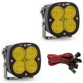 Baj677815 Baja Designs Xl80 Series Wide Cornering Pattern Led Light Pods - Amber