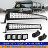 Be000355 Yintatech Curved Led Light Bar Inch Pods Offroad Suv Utv