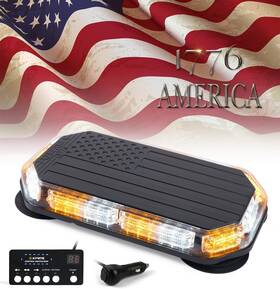 Beacon Sll-c120-g5-g6-vs 14 Inch Led Strobe Light Bar Hazard Warning Flashing Controller