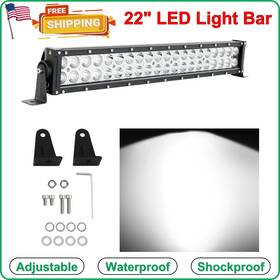 Tp11-lkc-22 Beamplus 22inch Led Light Bar 126w 12600lm High Intensity Spot Flood Combo Off Road