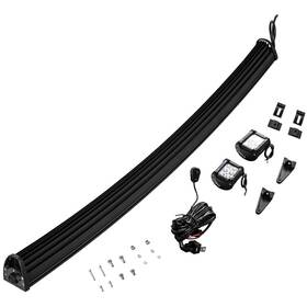 4r1lvd Bfo 50ftft 288w Curved Led Light Bar 4 Inch 18w Fog For Ram 1500/2500/3500 Ford