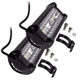 9h23rn Bfo 2x 7inch 400w Led Work Light Bar Flood Spot Combo For Offroad Truck Suv Boat