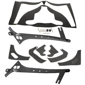 C57lr9 Bfo Curved 52 In Led Light Bar Bracket For Jeep Wrangler Jl Jt 2018-2021