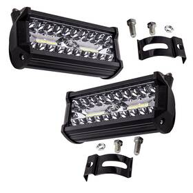 Ghmo75 Bfo 2x7inch Led Work Light 400w 6500k For Jeep Suv Atv Utv Truck Boat Offroad Ghmo75 Bfo 2x7inch Led Work Light 400w 6500k For Jeep Suv Atv Utv Truck Boat Offroad