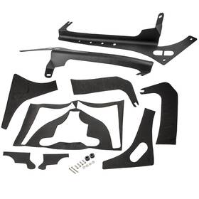 Vg0owj Bfo 52 Inch Light Bar Over-windshield Mounting Bracket For Jeep Wrangler Jl Jt 18-21 Qme