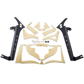 Wmh9rd Bfo 52 In Light Bar Over-windshield Mounting Bracket For Jeep Wrangler Jl Jt 2018-21