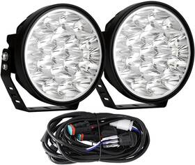 Owl-7026b-h Biglion.x 7inch Led Offroad Lights Round 2pcs 210w 32000lm Spotlights Fog Lig