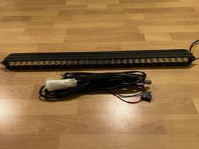 30c-s5os Black Oak Led 30 Pro Series Single Row Combo Light Bar