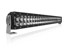 30ccm-d5os Black Oak Led Bl Curved Double Row 30 Inch Light Bar - Combo Optics
